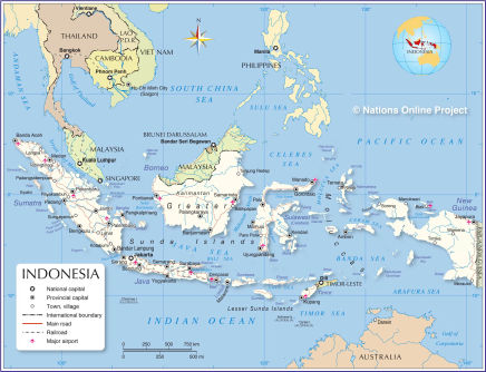 Indonesia Map